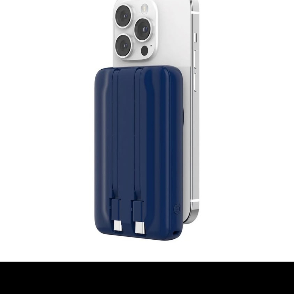 Blue Fast Charging Phone Charger Accessory